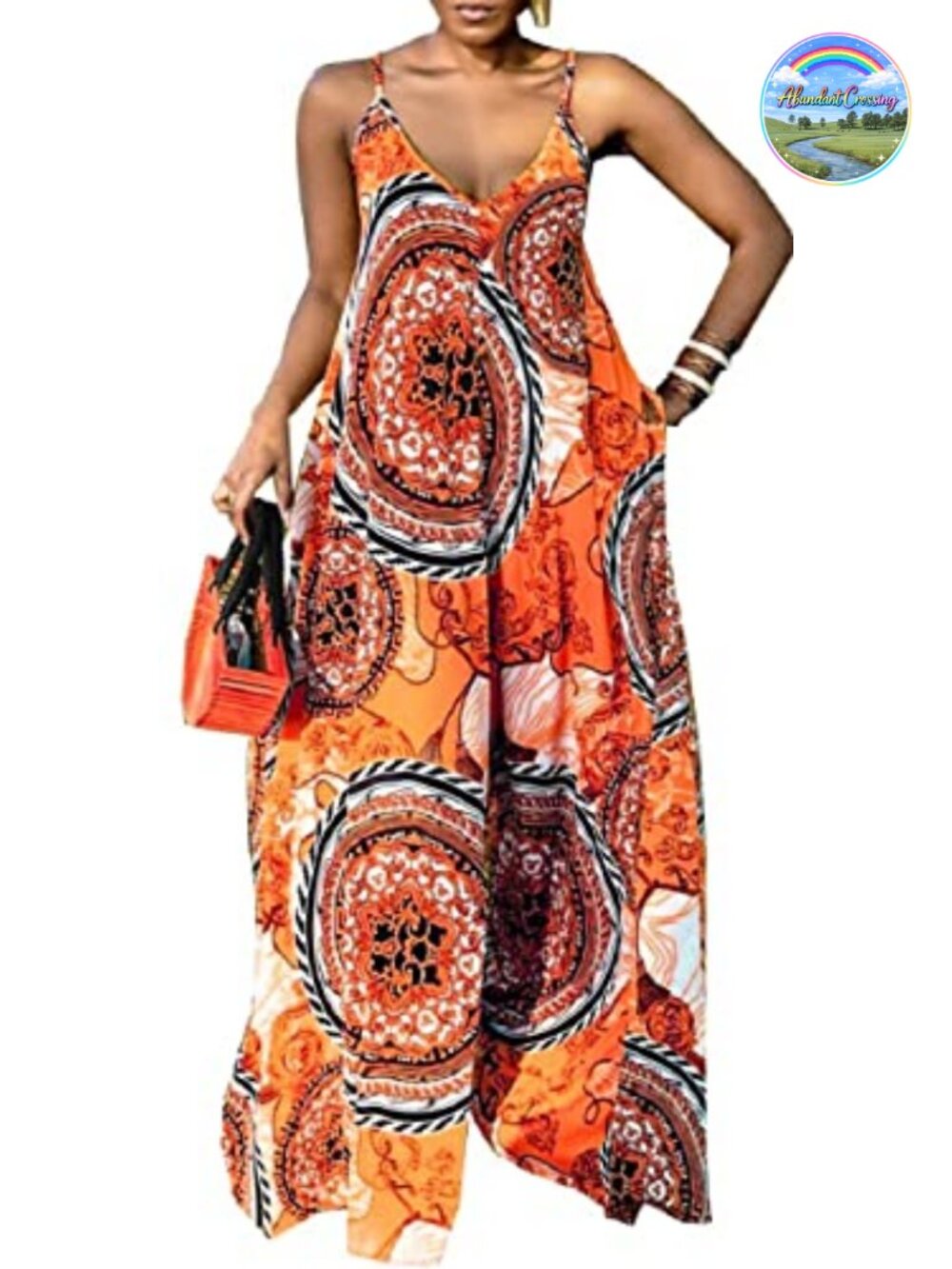 Sleeveless Wide Leg Jumpsuit with Pockets Relaxed Fit Summer Beach
